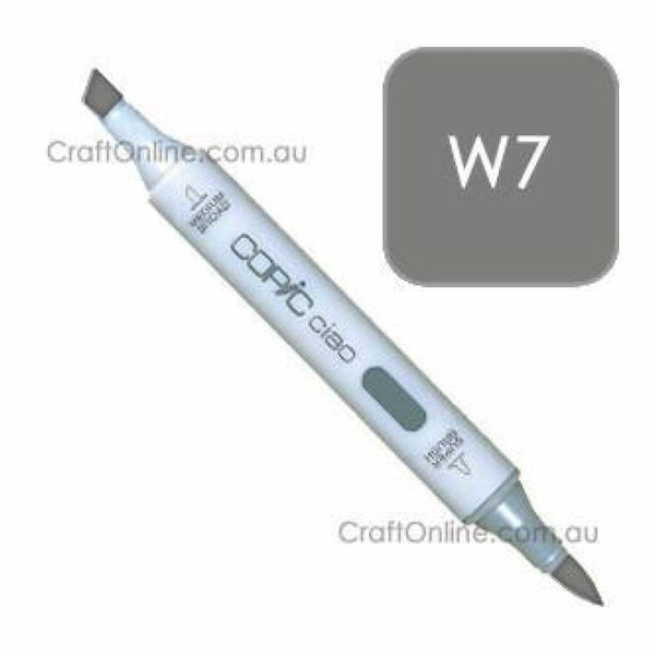 Copic Ciao Marker Pen - W-7  - Warm Grey No 7