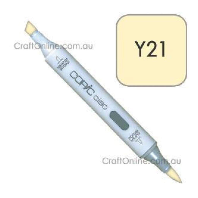 Copic Ciao Marker Pen - Y21 - Buttercup Yellow