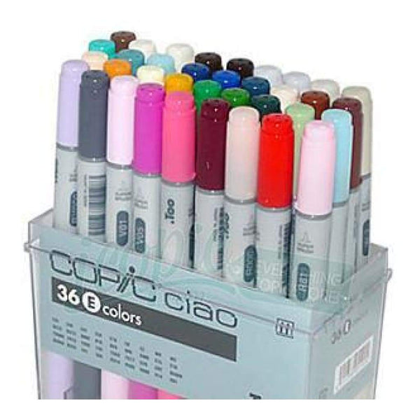 Copic Ciao Markers - Set E 36 Colours