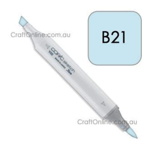Copic Sketch Marker Pen B21 -  Baby Blue
