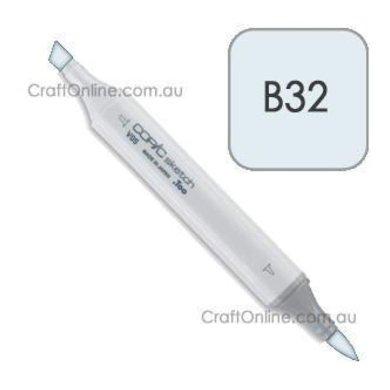 Copic Sketch Marker Pen B32 -  Pale Blue