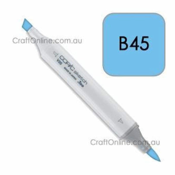 Copic Sketch Marker Pen B45 -  Smoky Blue