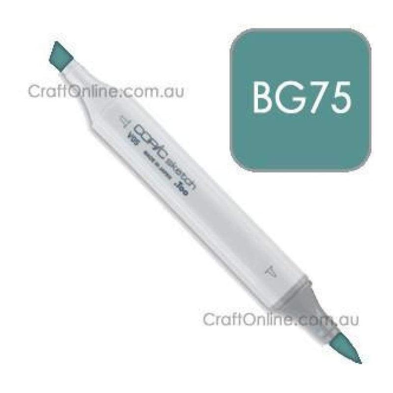 Copic Sketch Marker Pen Bg75 -  Abyss Green