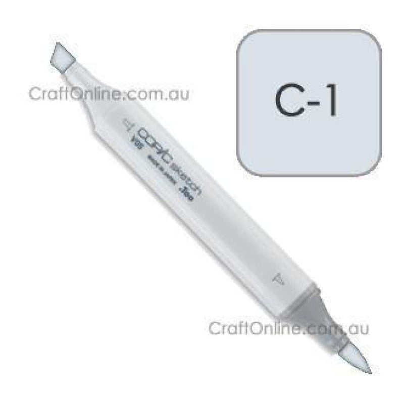 Copic Sketch Marker Pen C-1 -  Cool Gray No.1