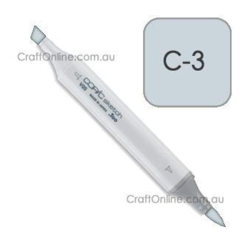 Copic Sketch Marker Pen C-3 -  Cool Gray No.3