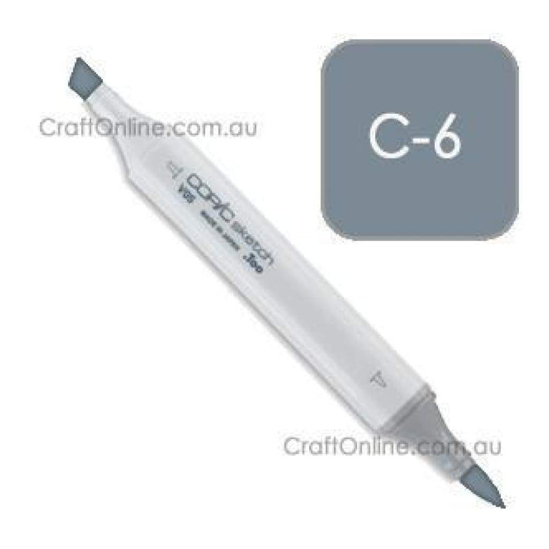 Copic Sketch Marker Pen C-6 -  Cool Gray No.6