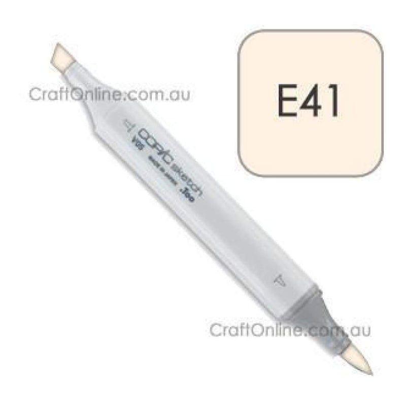 Copic Sketch Marker Pen E41 -  Pearl White