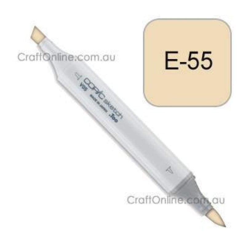 Copic Sketch Marker Pen E55 -  Light Camel
