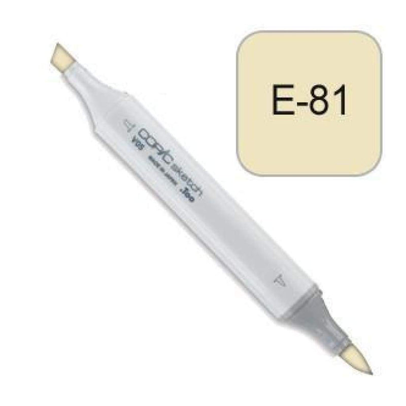 Copic Sketch Marker Pen E81 -  Ivory