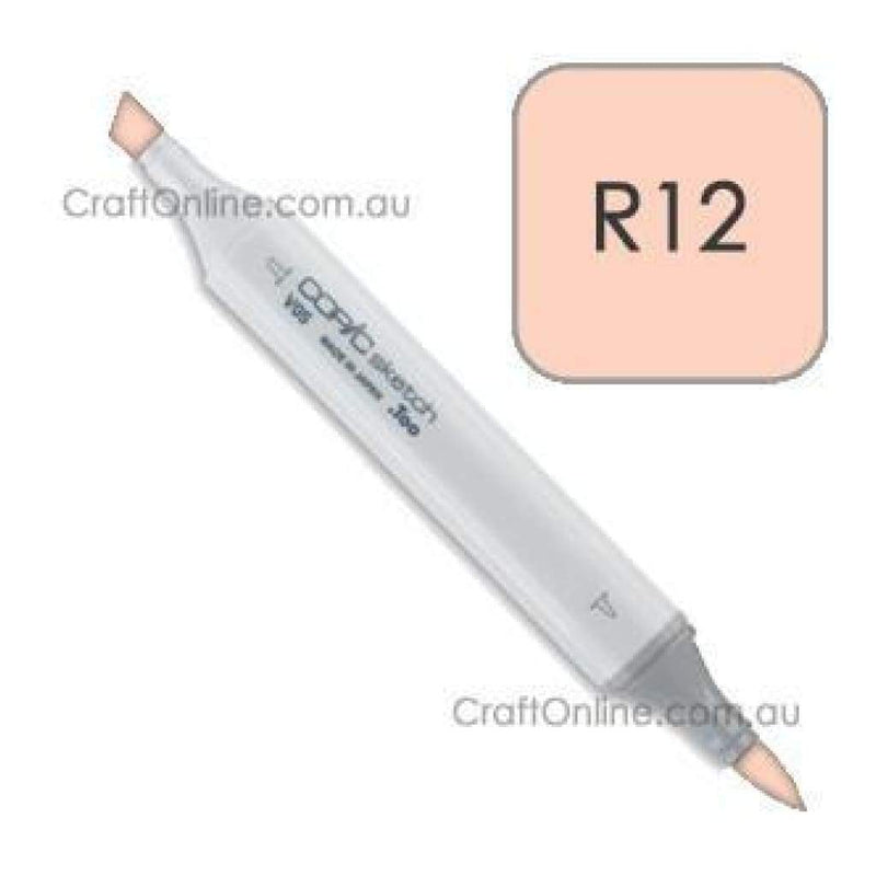 Copic Sketch Marker Pen R12 -  Light Tea Rose