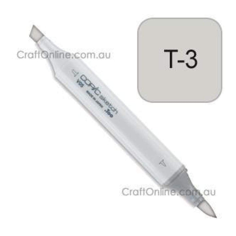 Copic Sketch Marker Pen T-3 -  Toner Gray No.3
