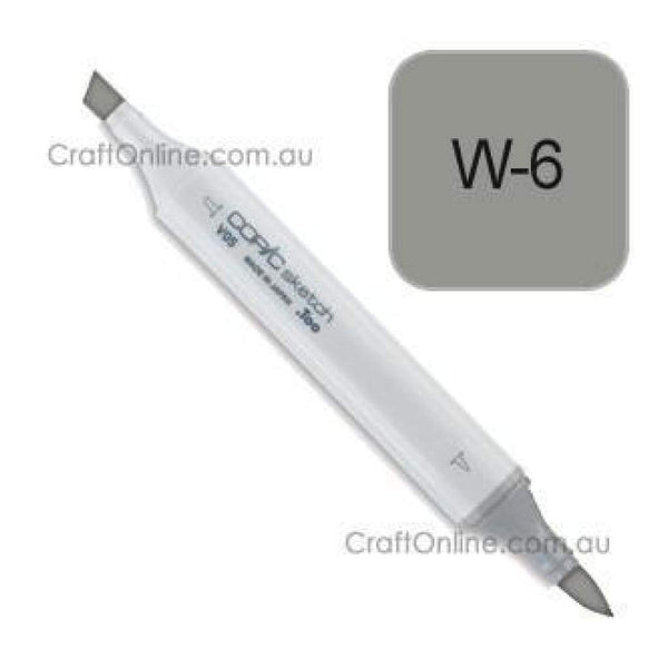 Copic Sketch Marker Pen W-6 -  Warm Gray No.6
