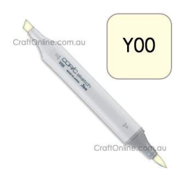 Copic Sketch Marker Pen Y00 -  Barium Yellow