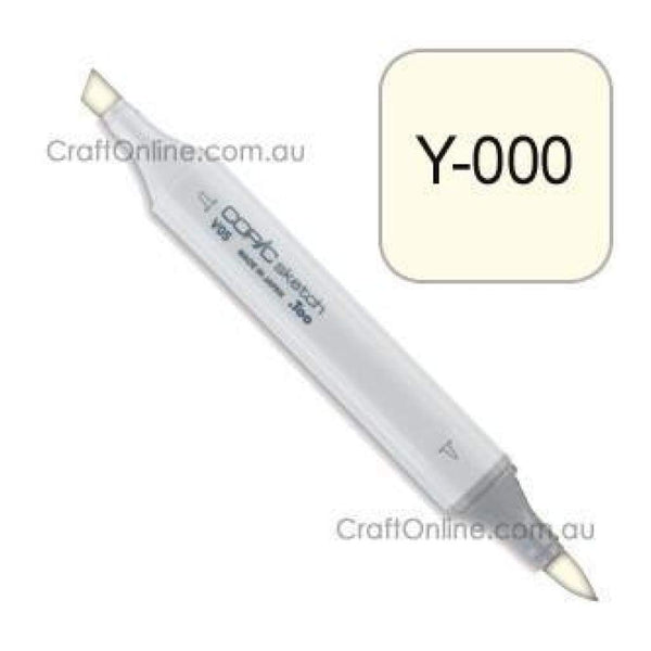 Copic Sketch Marker Pen Y000 -  Pale Lemon