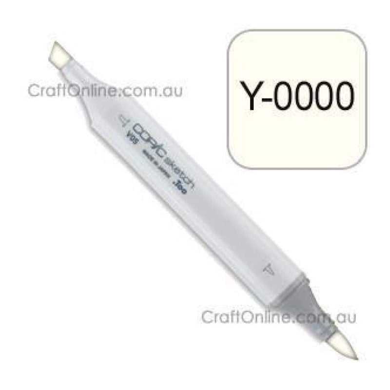 Copic Sketch Marker Pen Y0000 -  Yellow Flourite
