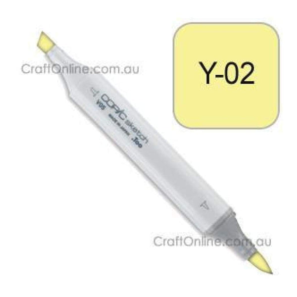 Copic Sketch Marker Pen Y02 -  Canary Yellow