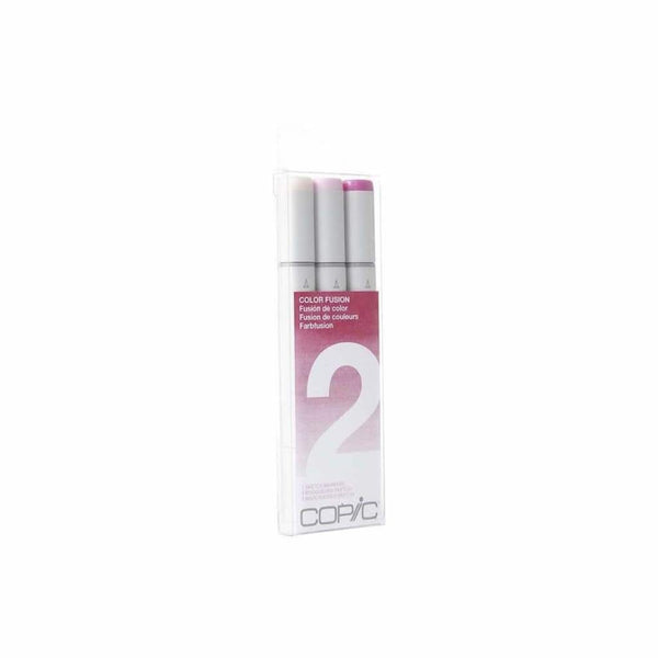 Copic Sketch Set 3 Colour Fusion 2 - Pink