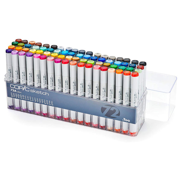 Copic Sketch Marker Pen Set - 72 A Colours