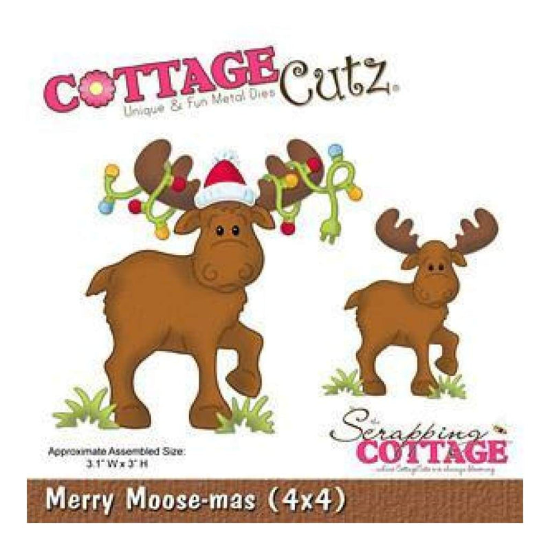 Cottage Cutz - Merry Moose-Mas