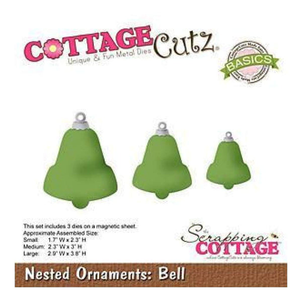 Cottagecutz Basics Dies 3 Pack Belllargest 2.9 Inch X3.8 Inch