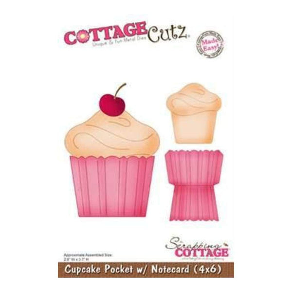 Cottagecutz - Cupcake Pocket With Notecard