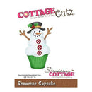 Cottagecutz Die Snowman Cupcake 2.4Inch X3.5Inch