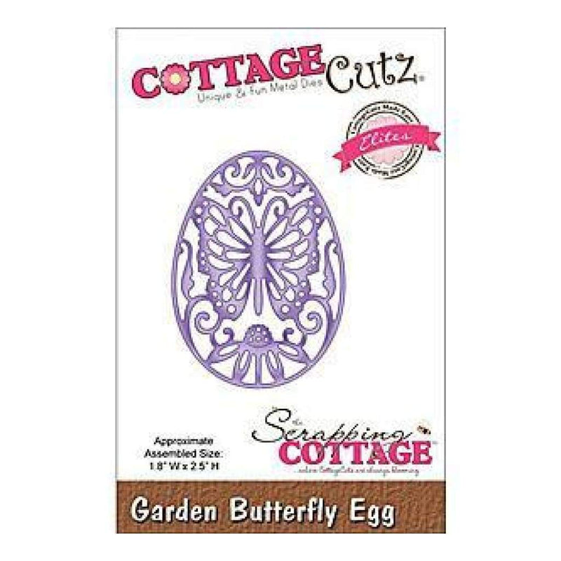 Cottagecutz Elites Die 1.8X2.5 Garden Butterfly Egg