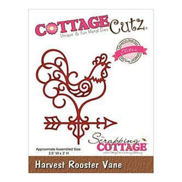 Cottagecutz - Elites Die - 2.6X3 Inches Harvest Rooster Vane