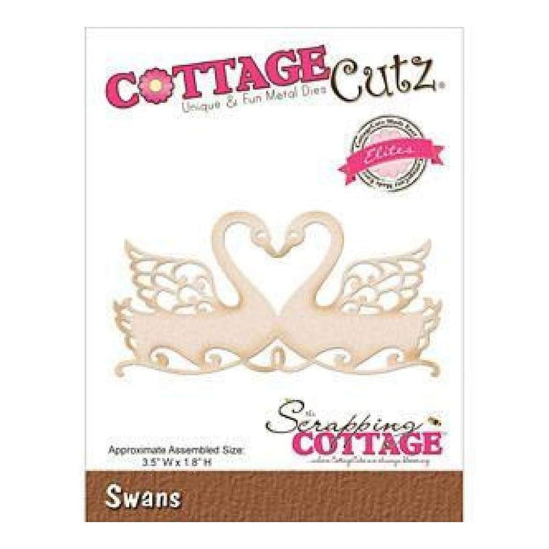 Cottagecutz Elites Die 3.5X1.8 Swans