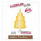 Cottagecutz Elites Die - Birthday Cake Tag