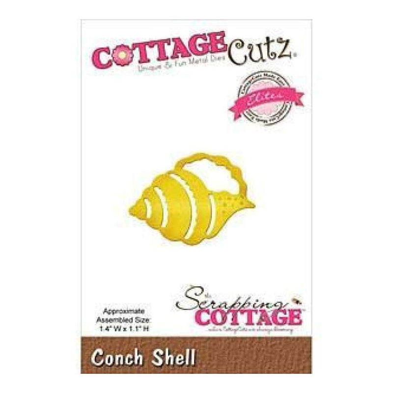 Cottagecutz Elites Die Conch Shell 1.4In. X1.1In.