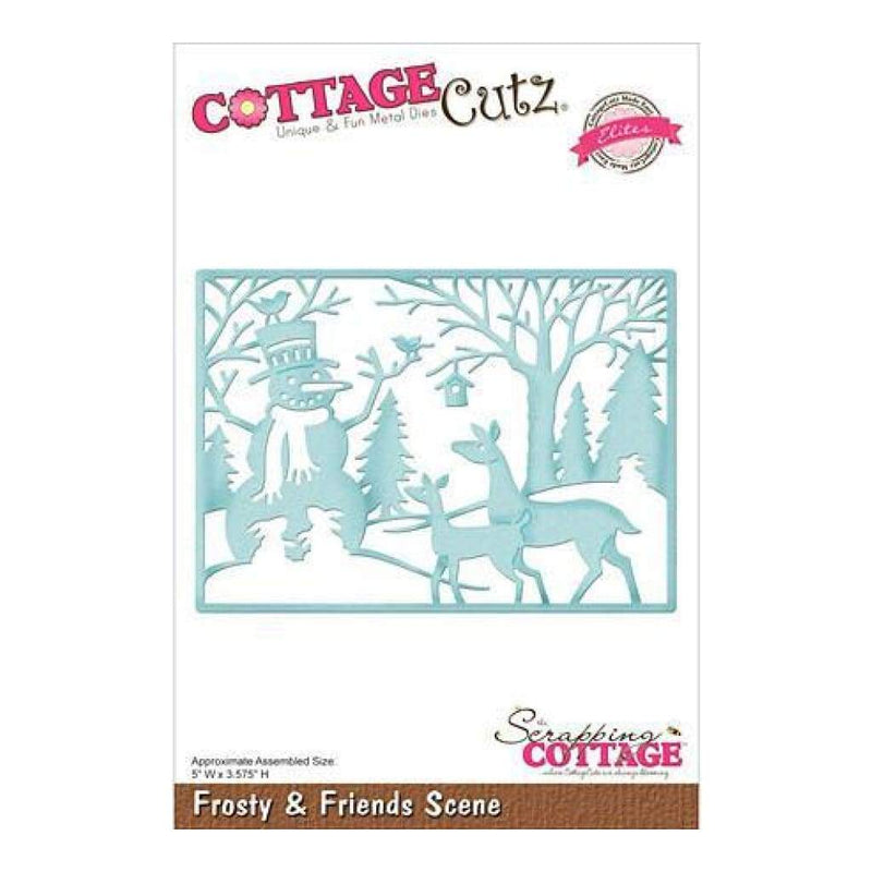 Cottagecutz Elites Die Frosty & Friends Scene 5X3.575