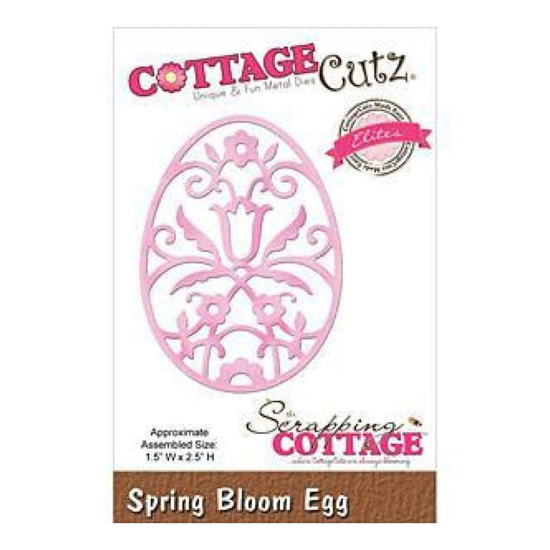 Cottagecutz Elites Die Spring Bloom Egg 1.5Inch X2.5Inch