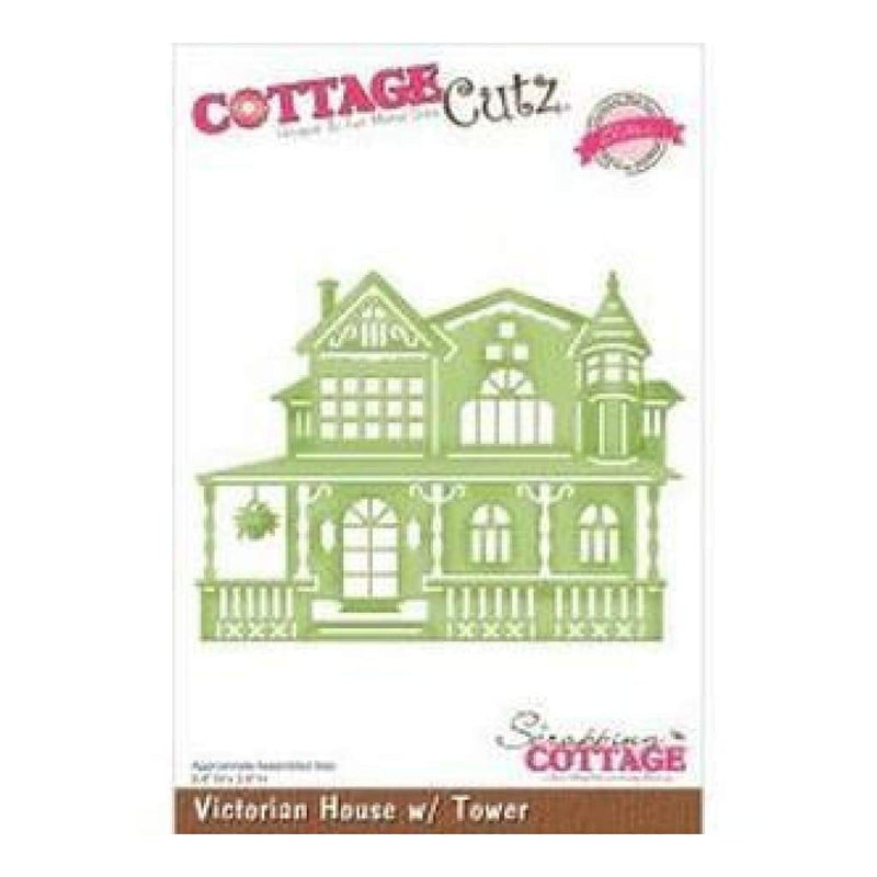 Cottagecutz Elites Die Victorian House With Tower 5.4In. X3.9In.