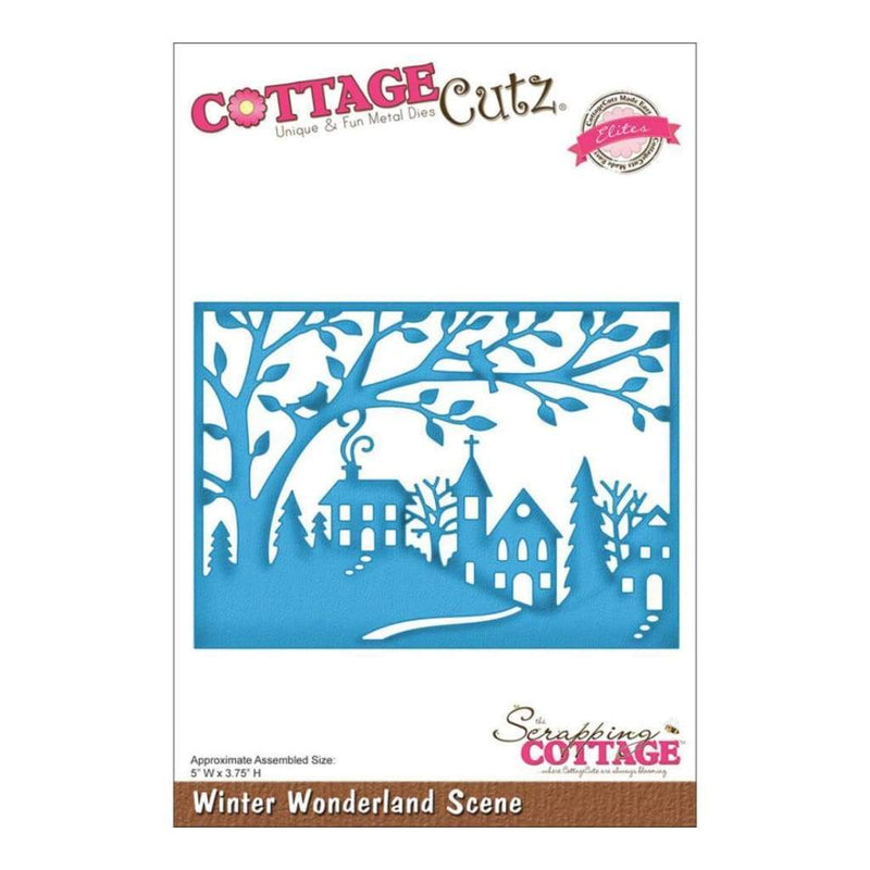 CottageCutz Elites Die Winter Wonderland Scene 5X3.75