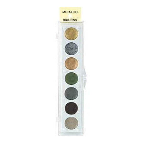 Craf-T Products - Metallic Rub-On Paint Set - 7 Colours Kit #2