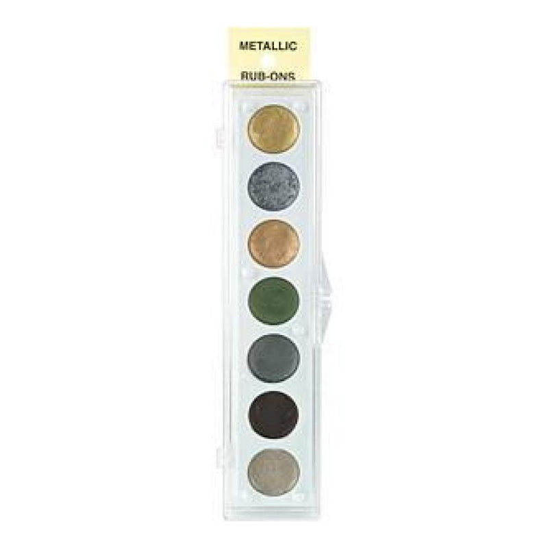 Craf-T Products - Metallic Rub-On Paint Set - 7 Colours Kit