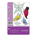 Crafter's Companion Ezmount Cling Set 5.5 Inch X8.5 Inch  Flutter Away