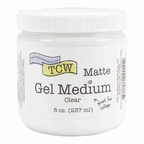 Crafters Workshop Gel Medium 8oz Matte