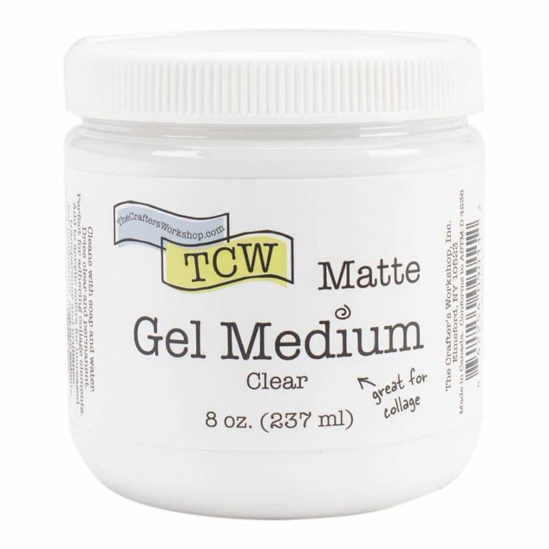 Crafters Workshop Gel Medium 8oz Matte