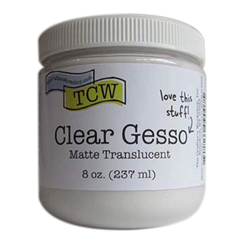 Crafters Workshop Gesso 8oz Clear