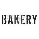Crafters Workshop Rustic Sign Template 16.5inch X6inch - Bakery