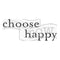 Crafters Workshop Rustic Sign Template 16.5inch X6inch - Choose Happy
