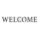 Crafters Workshop Rustic Sign Template 16.5inch X6inch - Welcome