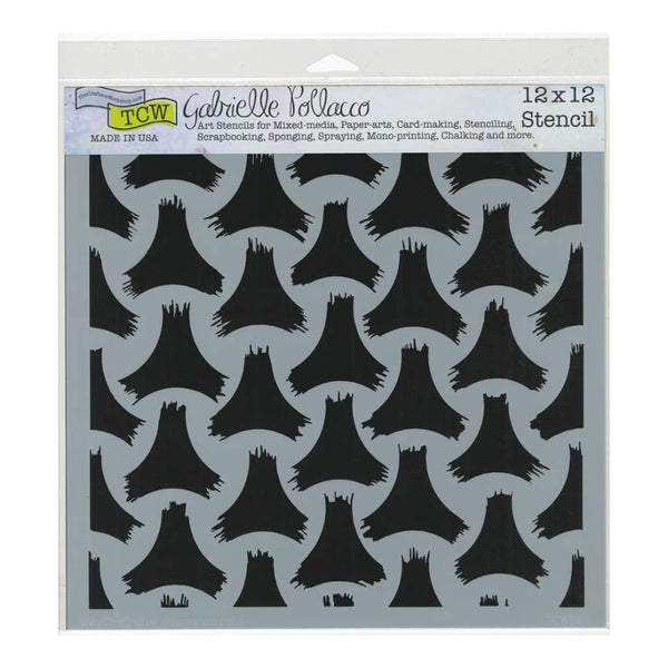 Crafters Workshop Template 12X12 - Celtic Weave