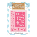 Crafti Potential - A2 Stitched Rectangles - Dots & Stars