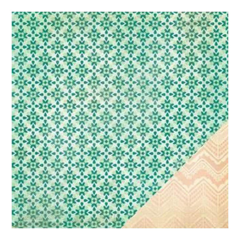 Crate Paper - Close Knit - Abode 12X12 D/Sided Paper   (Single Sheet)