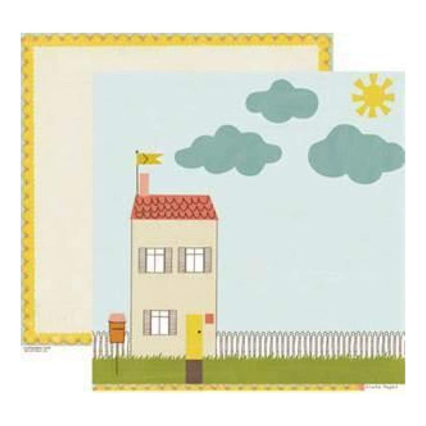 Crate Paper - Neighbourhood - Home 12X12 D/Sided Paper (Pack Of 10)