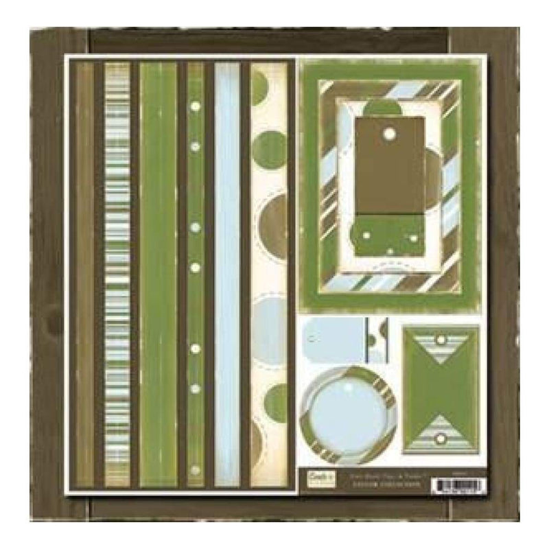 Crate Paper - Taylor Crate Bands- Tags & Frames