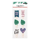 Crate Paper Wild Heart Decorative Clips 6 pack